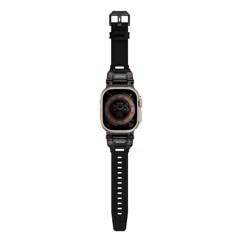 Skinarma Apple Watch Ultra Titon Strap 49mm - Black, , large image number 1