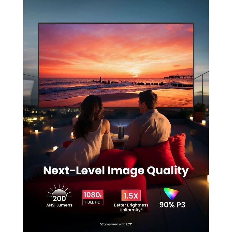Nebula Capsule3 Projector - Black + Soundcore Motion 300 Speaker + Soundcore Q20i Headphone (Bundle), , large image number 2