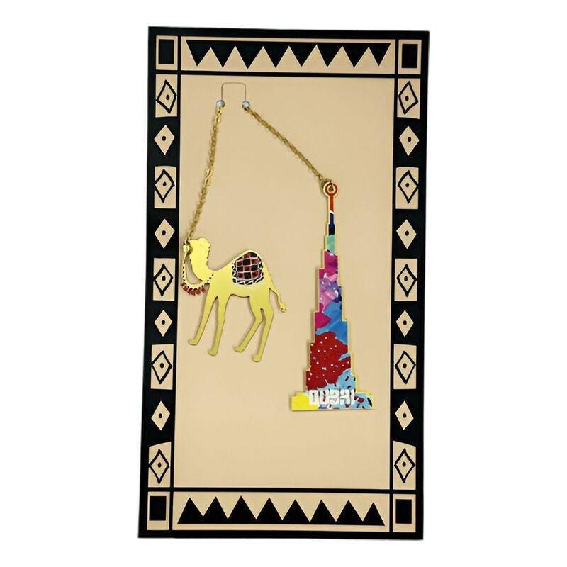 Camel Company Burj Khalifa Multi Colour Bookmark, , large image number 0