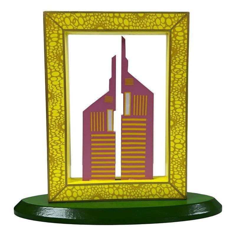 Camel Company Dubai Frame and Twin Tower Decorative Frame, , large image number 0