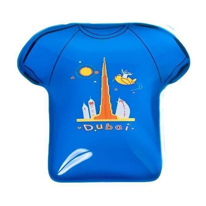 Camel Company Burj Khalifa Blue T-Shirt Shaped Magnet, , large image number 0