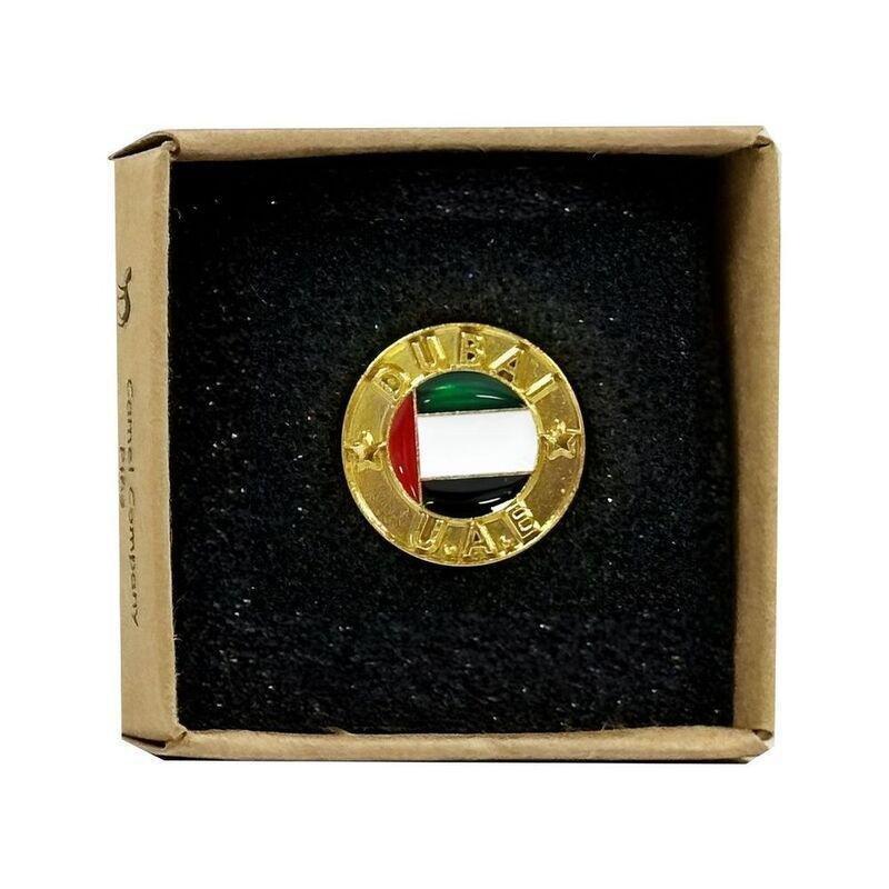 Camel Company Dubai Flag Metal Pins, , large image number 0