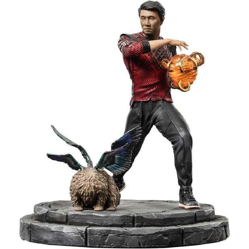 Iron Studios Marvel Shang-Chi And The Legend Of The Ten Rings Shang-Chi & Morris Art Scale 1/10 Statue, , medium