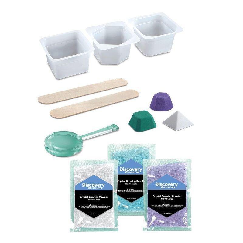 Discovery Mindblown Crystal Growing Kit 12 Piece Crystal Lab, , large image number 1