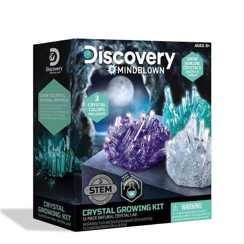 Discovery Mindblown Crystal Growing Kit 12 Piece Crystal Lab, , large image number 2