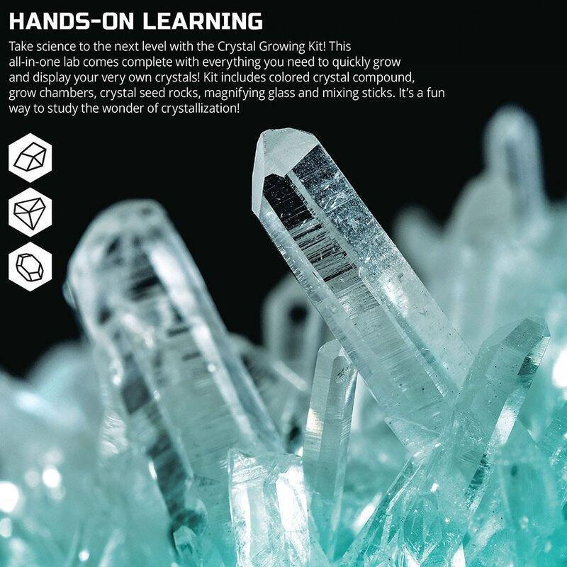 Discovery Mindblown Crystal Growing Kit 12 Piece Crystal Lab, , large image number 4