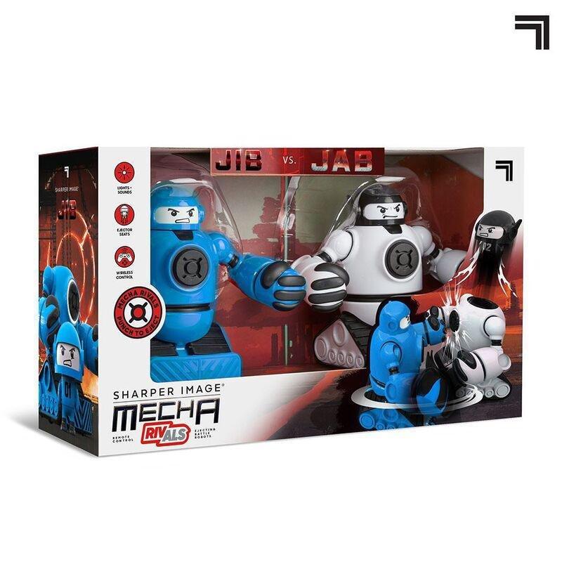 Sharper Image R/C Mecha Rivals Blue And White Set, , large image number 0