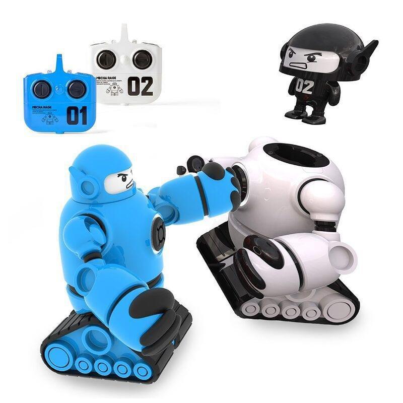 Sharper Image R/C Mecha Rivals Blue And White Set, , large image number 1