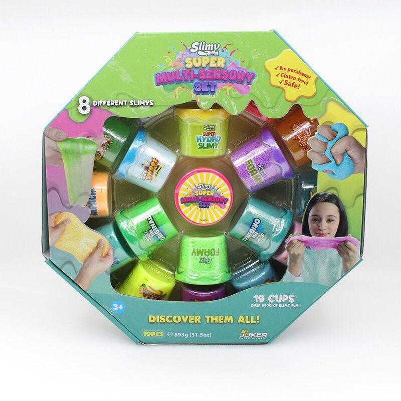 Slimy Super Multi Sensory Set 56G Octagon Multi Sensory Version 19 Piece Pack, , large image number 0