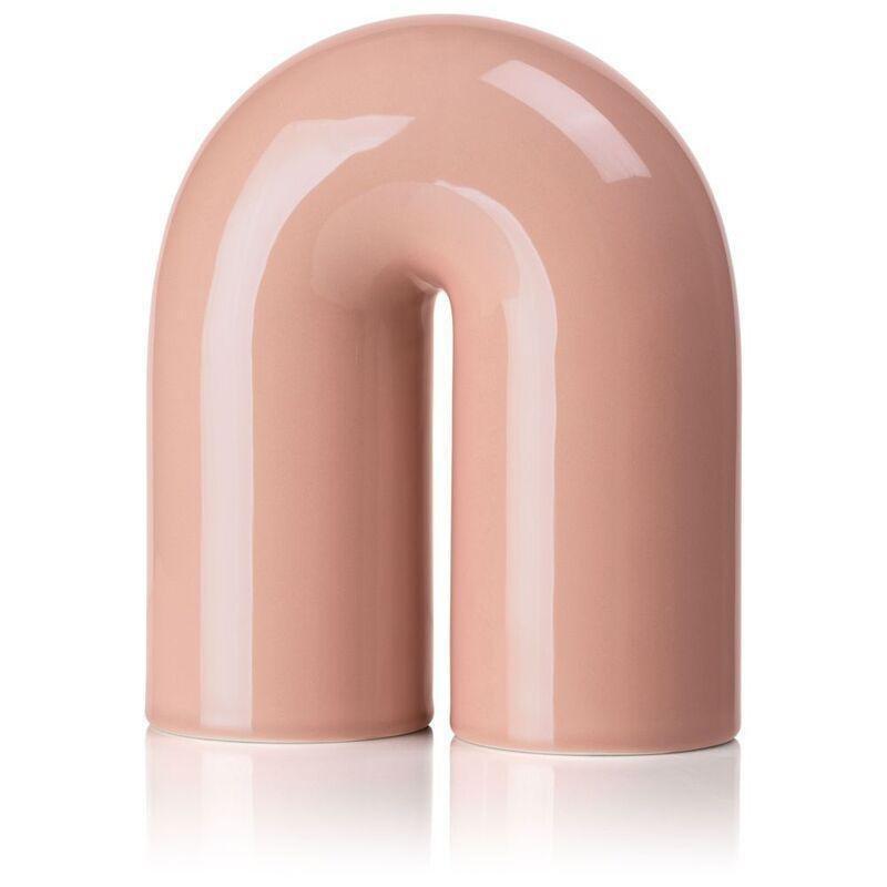Lucie Kaas Paipa Small Ceramic Tubes - Blush Pink - 14 cm, , large image number 0