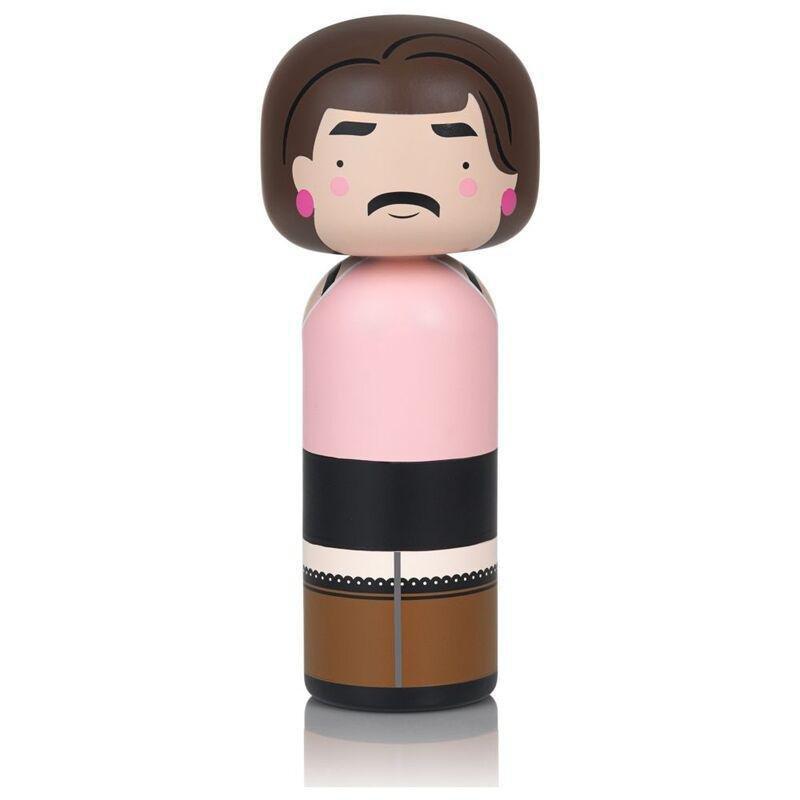 Lucie Kaas Kokeshi Dolls - Freddie - Schima Superba - 14.5 cm, , medium