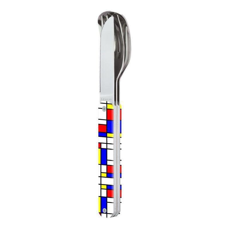 Akinod Straight Mirror Finish Cutlery 12H34 - Abstraction, , medium