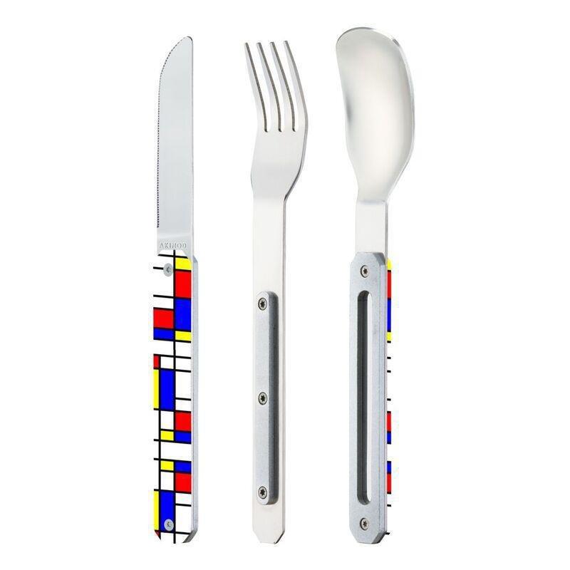 Akinod Straight Mirror Finish Cutlery 12H34 - Abstraction, , large image number 1
