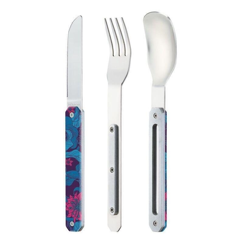 Akinod Straight Mirror Finish Cutlery 12H34 - Hibiscus, , medium