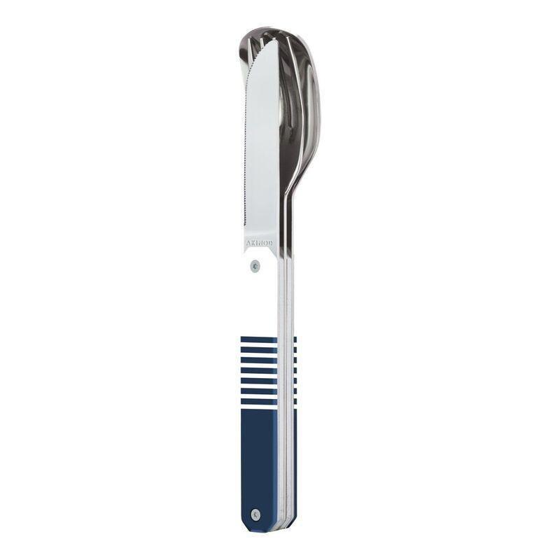 Akinod Straight Mirror Finish Cutlery 12H34 - Blue Mariniere, , medium