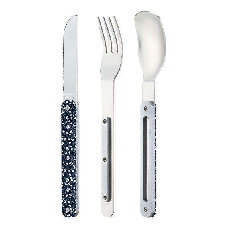 Akinod Straight Mirror Finish Cutlery 12H34 - Night Garden, , medium