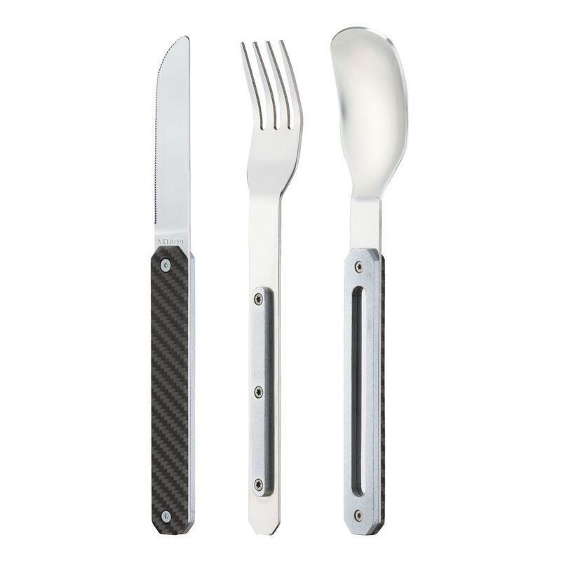 Akinod Straight Mirror Finish Cutlery 12H34 - Carbon, , large image number 1