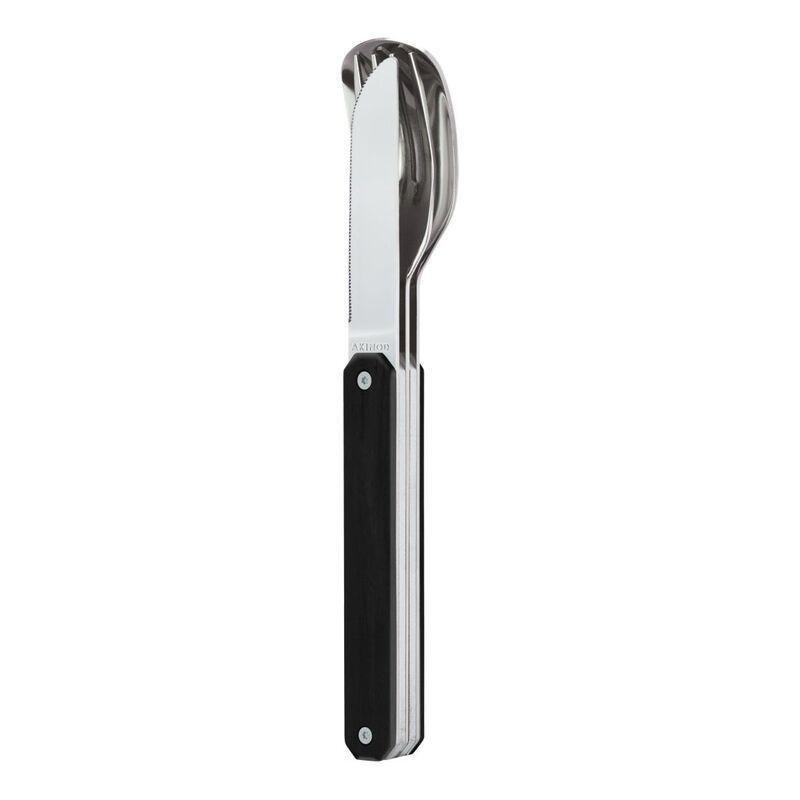 Akinod Straight Mirror Finish Cutlery 12H34 - Ebony Wood, , medium