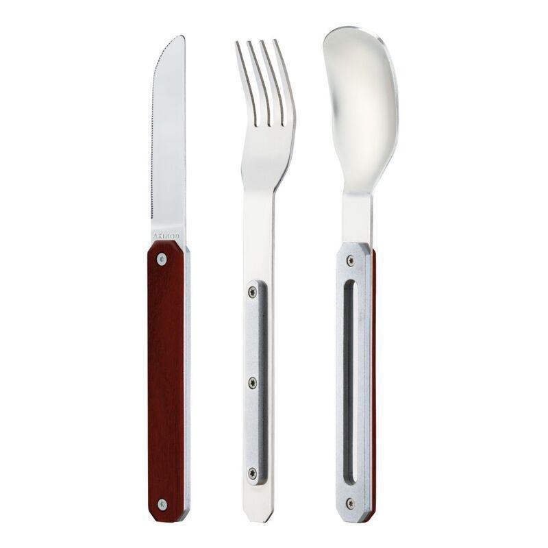 Akinod Straight Mirror Finish Cutlery 12H34 - Coral Wood, , large image number 1