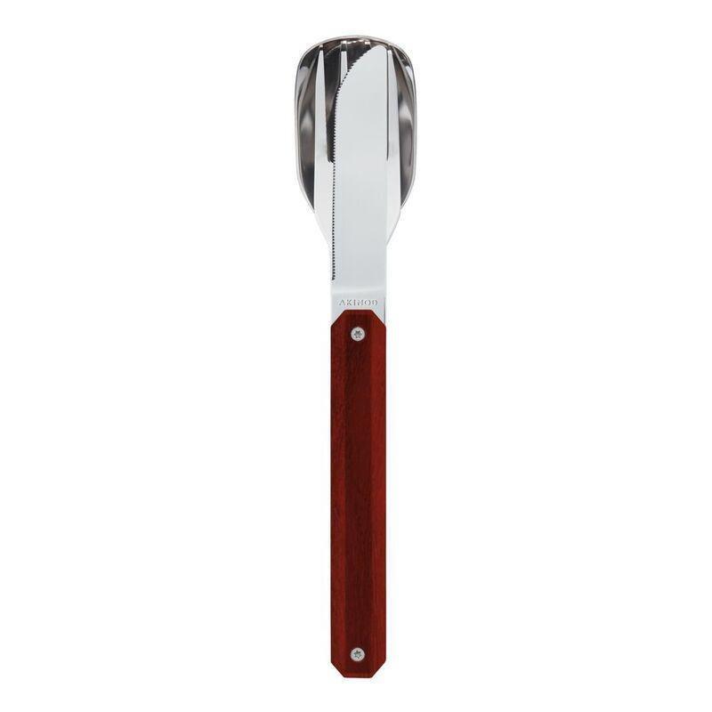 Akinod Straight Mirror Finish Cutlery 12H34 - Coral Wood, , large image number 2