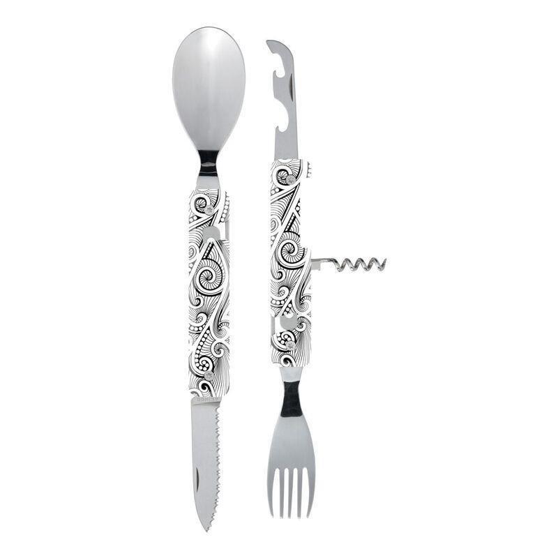 Akinod Multifunction Mirror Finish Cutlery 13H25 - Arabesques, , medium