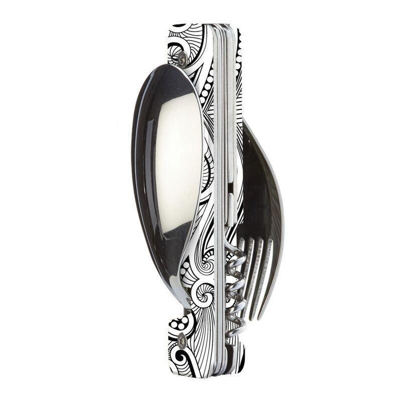 Akinod Multifunction Mirror Finish Cutlery 13H25 - Arabesques, , large image number 1