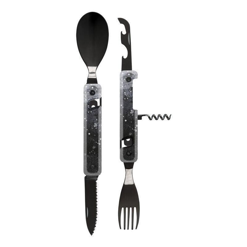 Akinod Multifunction Black Mirror Finish Cutlery 13H25 - Cosmos, , medium