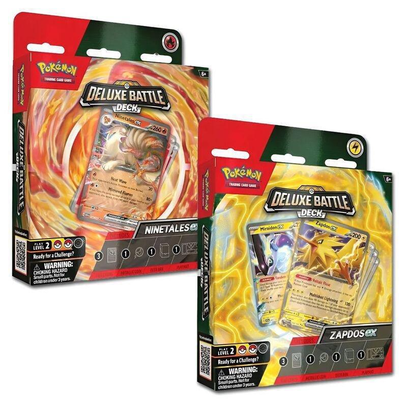 Pokemon TCG Ninetales EX & Zapdos EX Deluxe Battle Deck (Assortment - Includes 1), , large image number 0