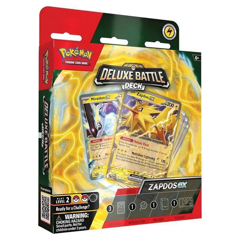Pokemon TCG Ninetales EX & Zapdos EX Deluxe Battle Deck (Assortment - Includes 1), , large image number 1