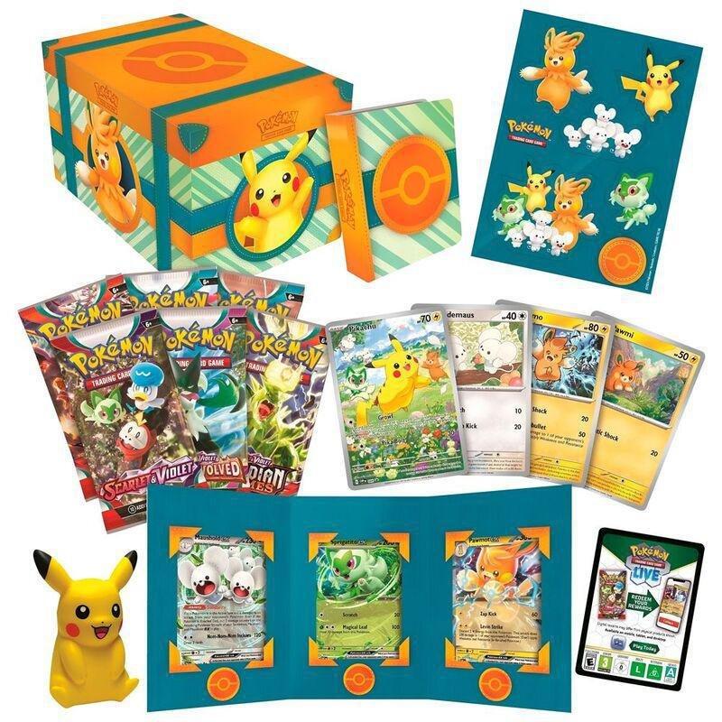 Pokemon TCG Paldea Adventure Chest, , large image number 1