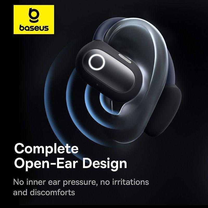Baseus Eli Sport 1 Open-Ear TWS Earbuds - Cosmic Black, , large image number 1