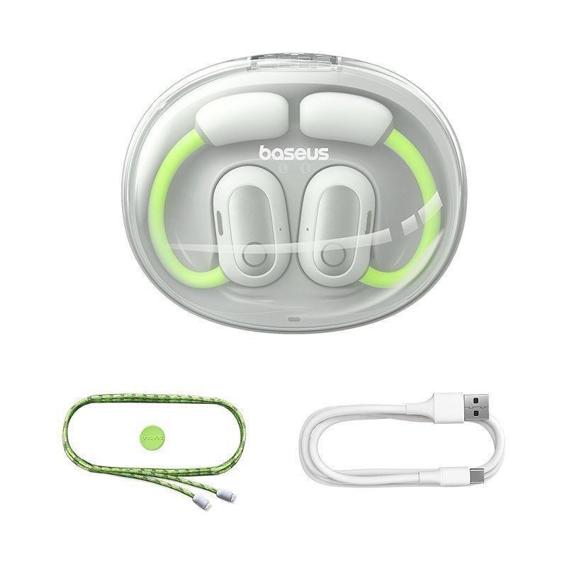 Baseus Eli Sport 1 Open-Ear TWS Earbuds - Aurora Green, , large image number 2