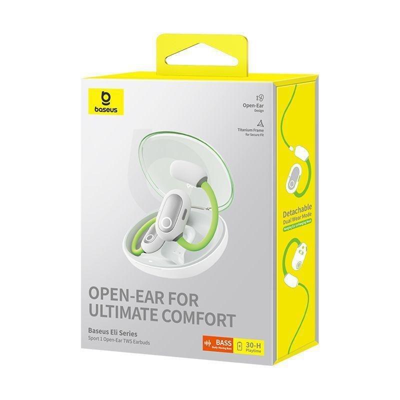 Baseus Eli Sport 1 Open-Ear TWS Earbuds - Aurora Green, , large image number 3