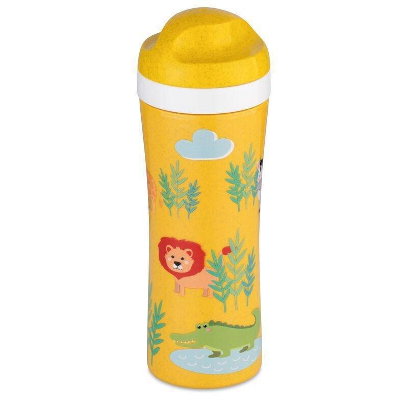 Koziol Oase Africa Water Bottle 425ml - Yellow, , medium