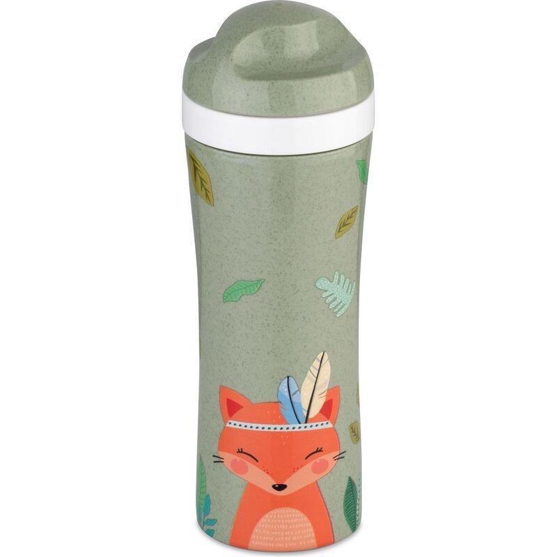 Koziol Oase Harry Water Bottle 425ml - Green, , large image number 0