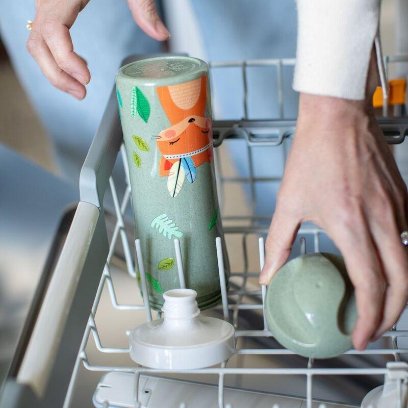 Koziol Oase Harry Water Bottle 425ml - Green, , large image number 1