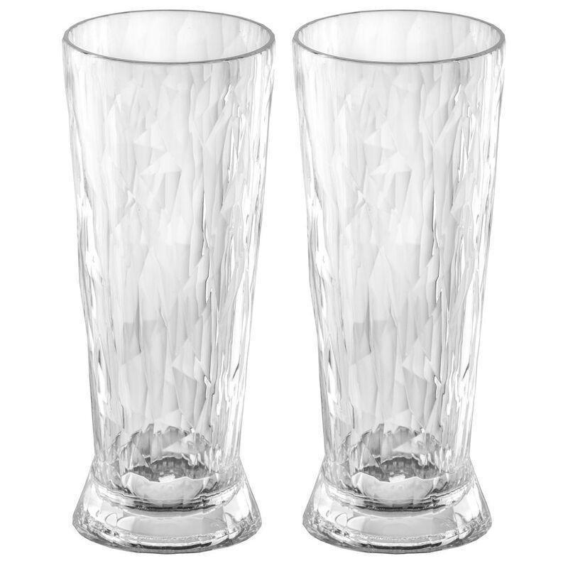 Koziol Superglas 300ml Beer Glass - Club 10 (Set of 2), , large image number 0