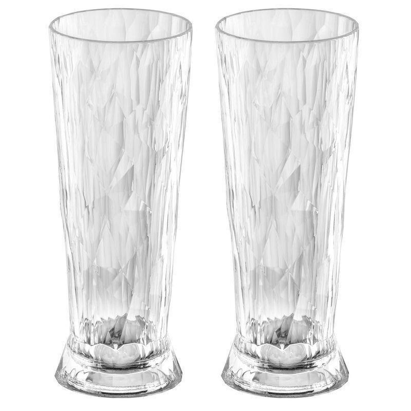 Koziol Superglas 500ml Beer Glass - Club 11 (Set of 2), , large image number 0
