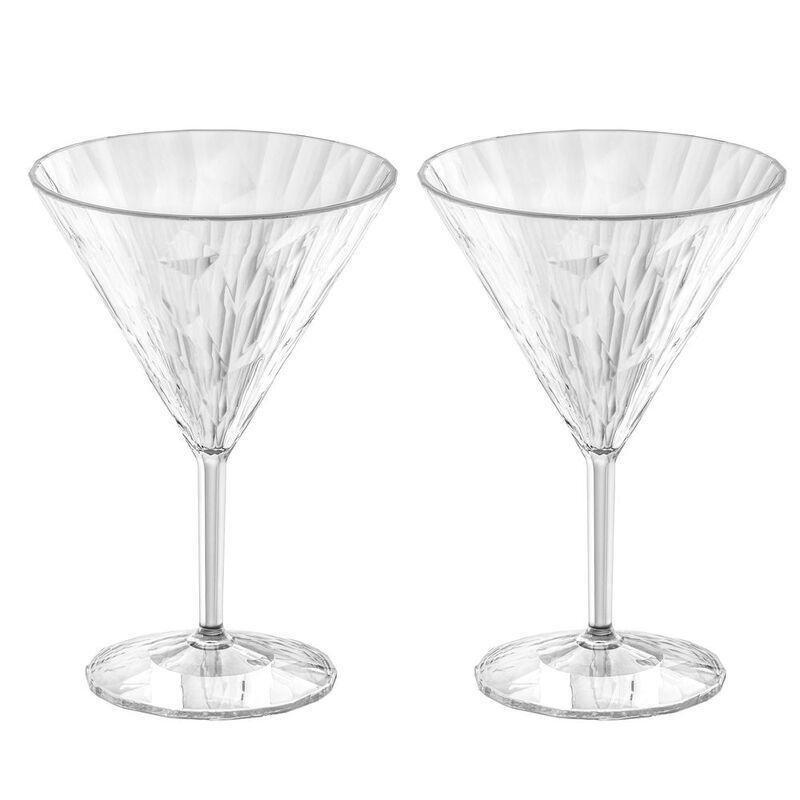 Koziol Superglas 250ml Martini. Gin Cocktail Galss. Club 12 (Set of 2), , medium