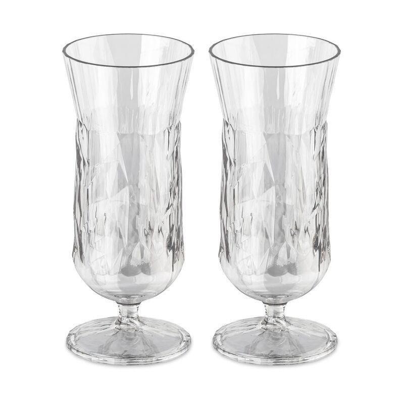 Koziol Superglas 400ml Londrink Juice Cocktail Glass - Club 17 (Set of 2), , large image number 0