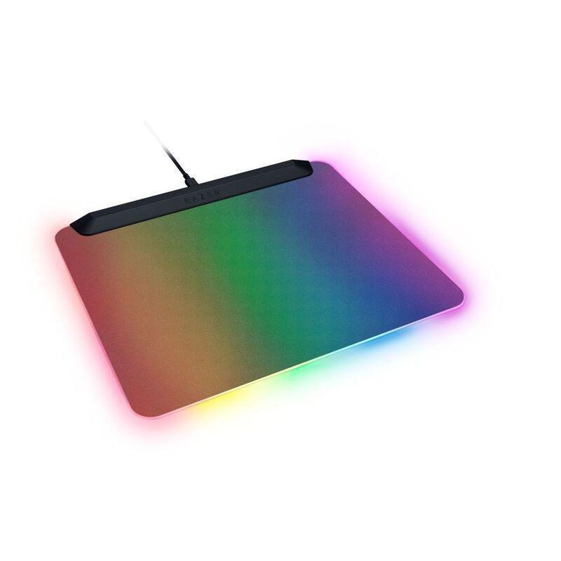 Razer Firefly V2 Pro Fully Illuminated RGB Gaming Mouse Mat - Black (10.95 x 14.7 x 0.18-Inch), , large image number 1