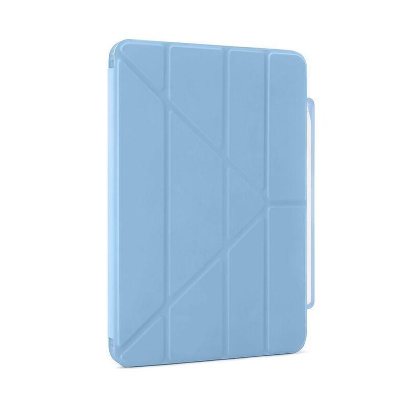 Pipetto iPad Air 11 Origami Folio Smart Case No.3 With Pencil Case - Light Blue, , large image number 1
