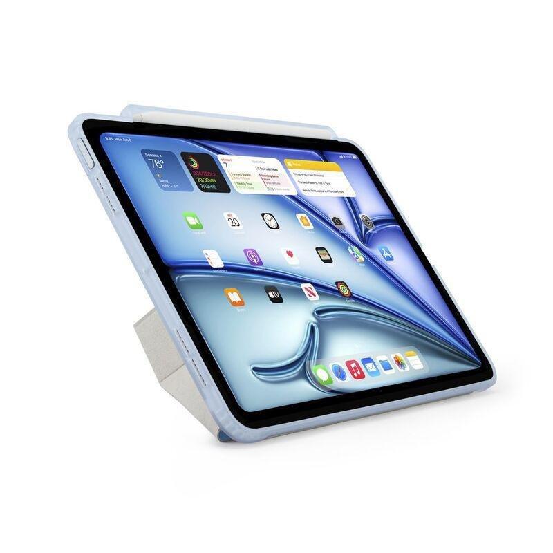 Pipetto iPad Air 11 Origami Folio Smart Case No.3 With Pencil Case - Light Blue, , large image number 2