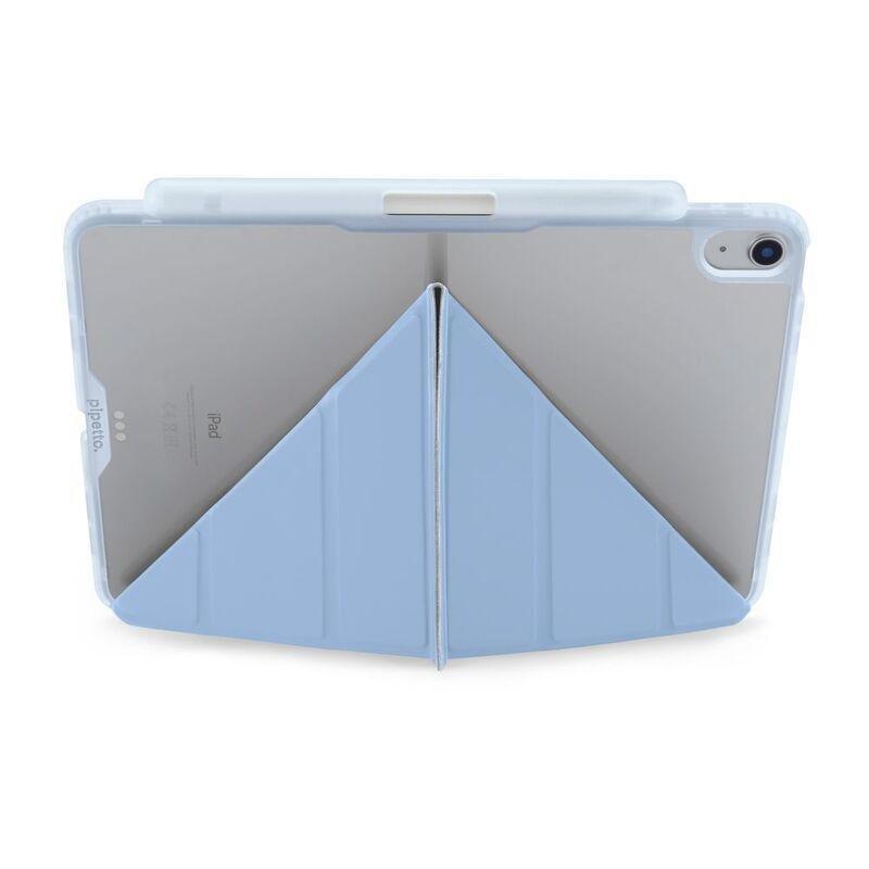 Pipetto iPad Air 11 Origami Folio Smart Case No.3 With Pencil Case - Light Blue, , large image number 3