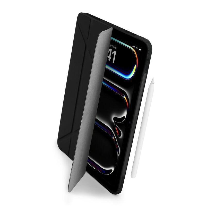 Pipetto iPad Pro 11 (2024) Origami Folio Smart Case No.1 - Black, , large image number 2