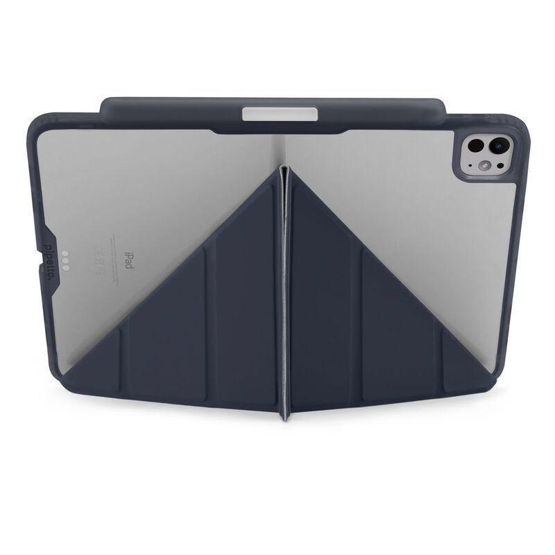 Pipetto iPad Pro11 Origami Folio Smart Case No.3 With Pencil Case - Dark Blue, , large image number 3
