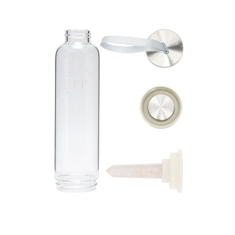 Prickly Pear Rose Quartz Interchangeable Crystal Water Bottle - 500ml, , large image number 3