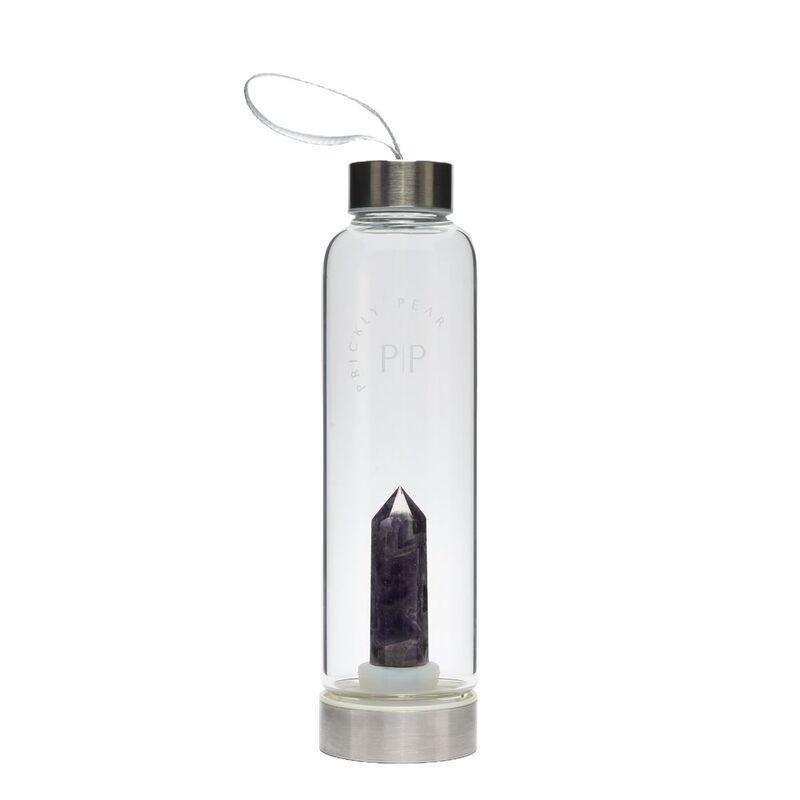 Prickly Pear Amethyst Interchangeable Crystal Water Bottle - 500ml, , large image number 6