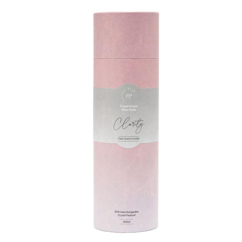 Prickly Pear Clear Quartz Interchangeable Crystal Water Bottle - 500ml, , large image number 3