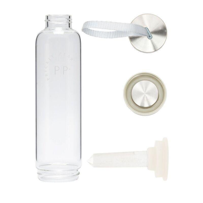 Prickly Pear Clear Quartz Interchangeable Crystal Water Bottle - 500ml, , large image number 4
